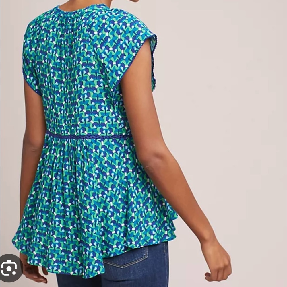 Treme Tassel Blouse (Anthropologie) - EUC - Picture 2 of 4